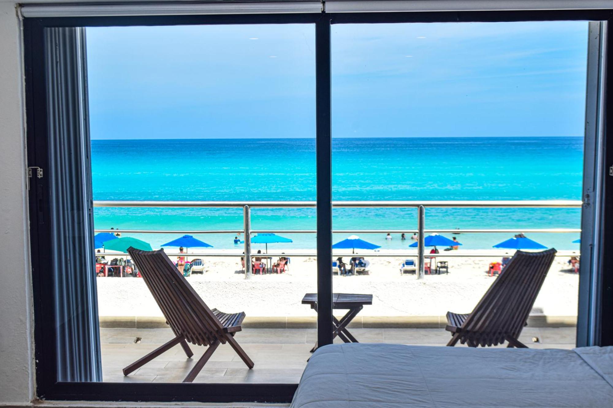 Villas Marlin 108, A Pie De Playa, Albercas, Jacuzi, Ubicacion Inmejorable Cancún Eksteriør billede